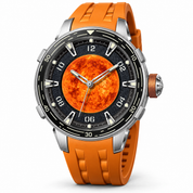 Invicta Celestial Astelis  Automatic Men's Watch - 46mm, Orange with Interchangeable Strap (70096)