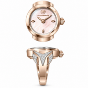 TechnoMarine Tempo Anello Ring Women's Watch w/ Mother of Pearl Dial - 18mm (TM-8926006)
