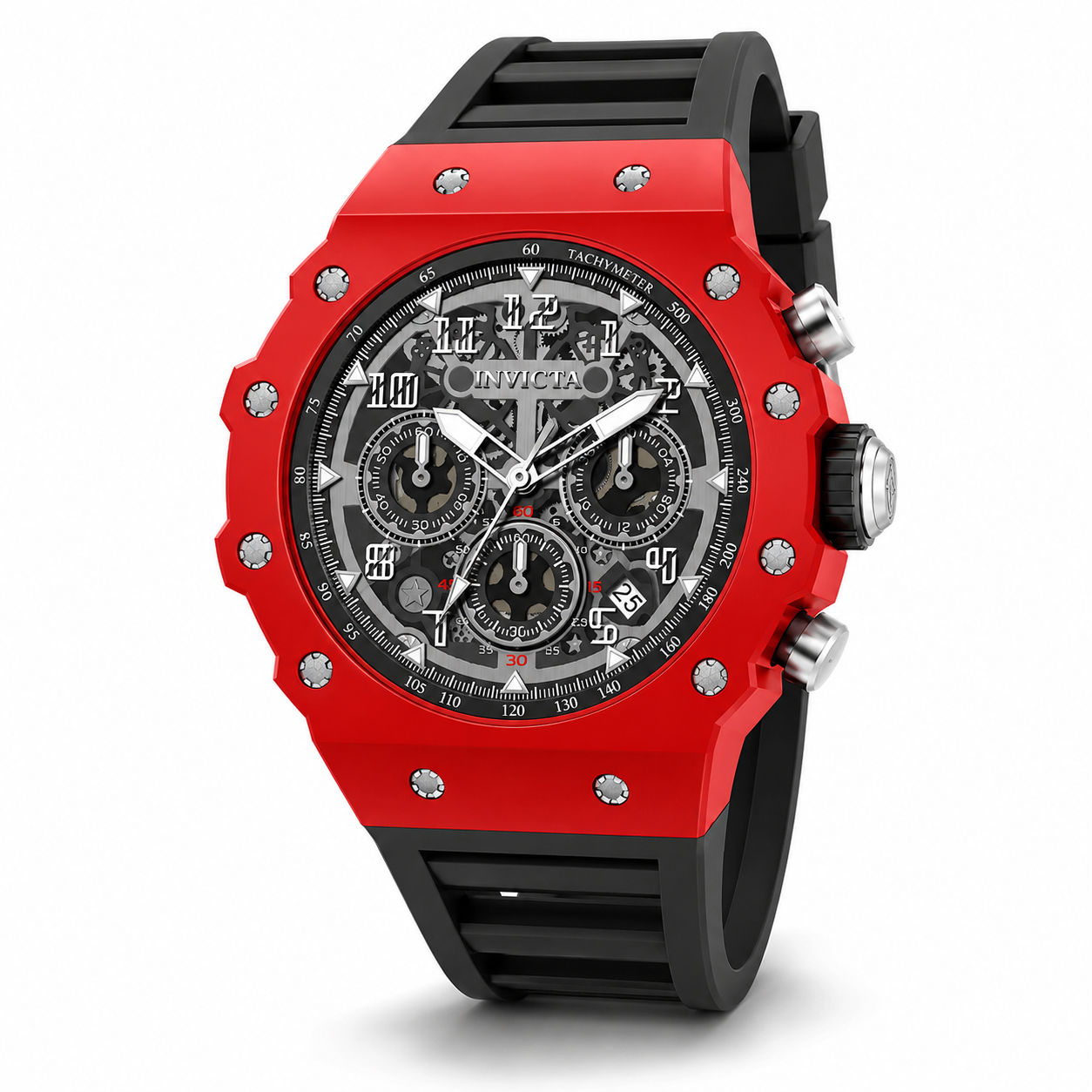 Invicta Racing Vaulthan Men's Watch - 44mm. Black (69648)