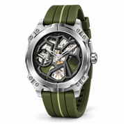 Invicta Racing Automatic Men's Watch - 43mm, Green with Interchangeable Strap (70670)