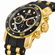 Invicta Pro Diver SCUBA Men's Watch - 48mm. Gold. Black (21928)