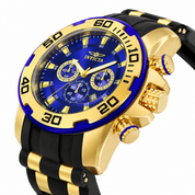 Invicta Pro Diver SCUBA Men's Watch - 50mm, Gold, Black (22313)