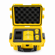 Invicta Dive Case 3 Slot. 2 Cups - Yellow (DC3FLASK-SET)
