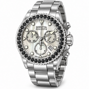 Invicta Reserve Grand Diver 0.15 Carat Diamond Swiss Ronda Z60 Caliber Men's Watch w/ Mother of Pearl Dial - 48mm, Steel (51627)