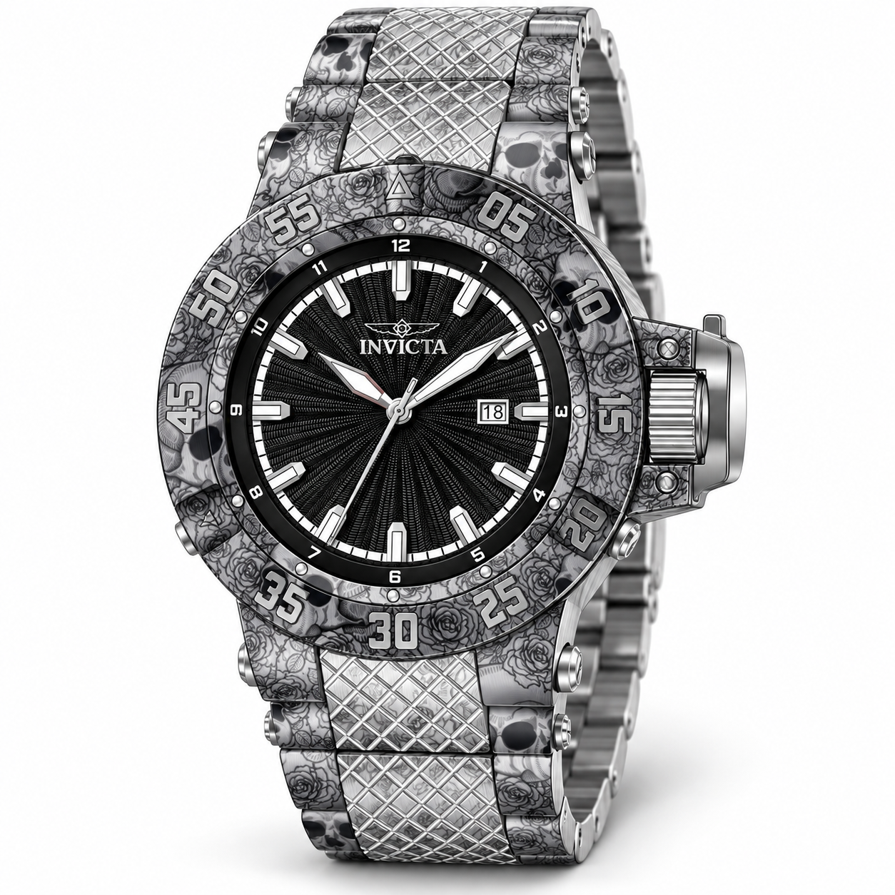 Invicta Subaqua Noma III Men's Watch - 50mm, Light Grey (51796)