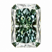 LD-301691 - 2.29 Carat Long Radiant Fancy Intense Greyish Green Lab Grown Diamond VS1 Clarity IGI Certificate #640443999