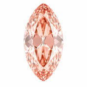 LD-C139155 - 2.01 Carat Moval Fancy Vivid Pink Lab Grown Diamond VVS2 Clarity IGI Certificate #798609577