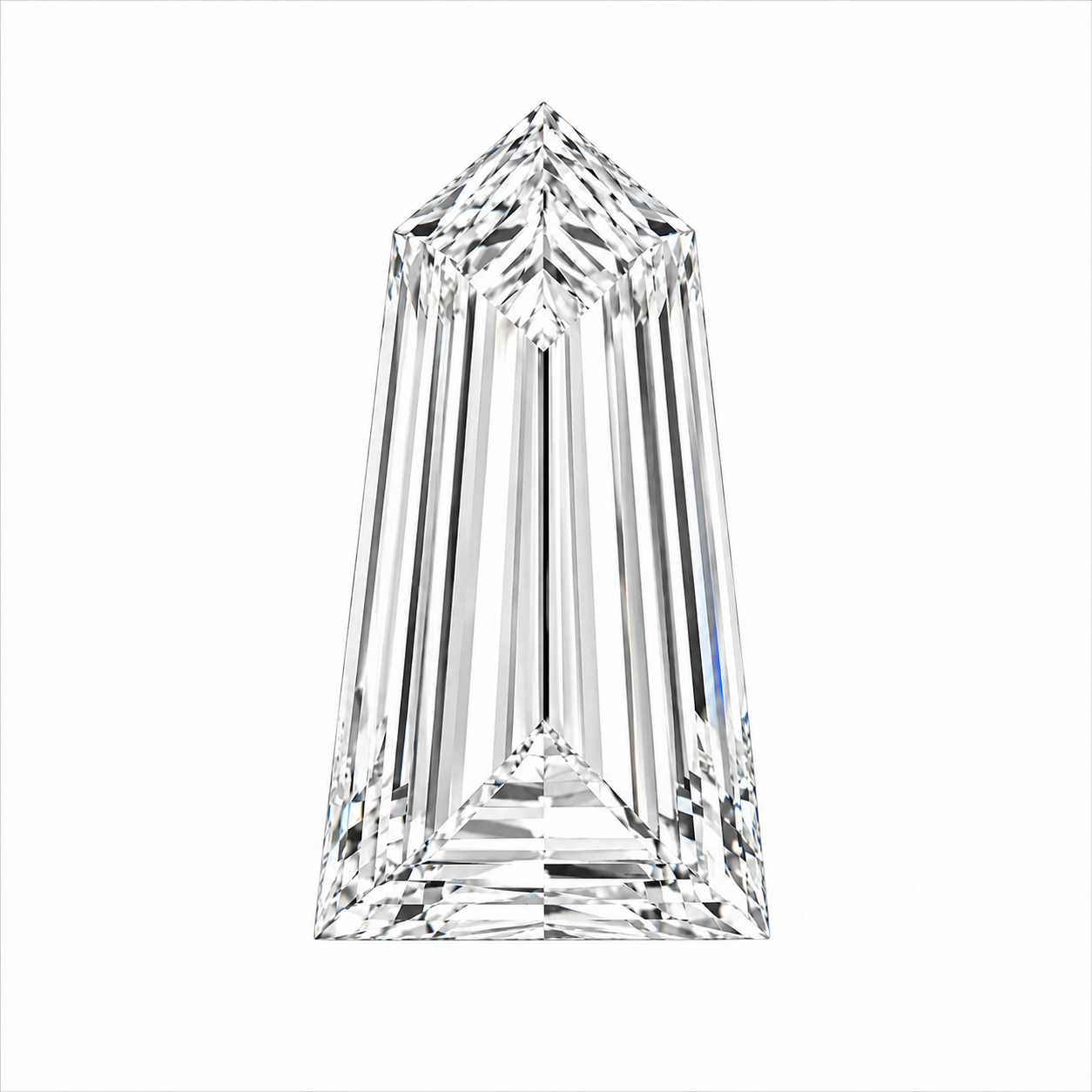 LD-E39703 - 1.16 Carat Bullet White Lab Grown Diamond D Color VVS2 Clarity IGI Certificate #719575060