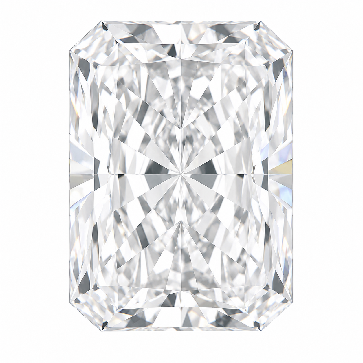 LD-E84140 - 3.63 Carat Radiant White Lab Grown Diamond G Color VVS1 Clarity IGI Certificate #803680340