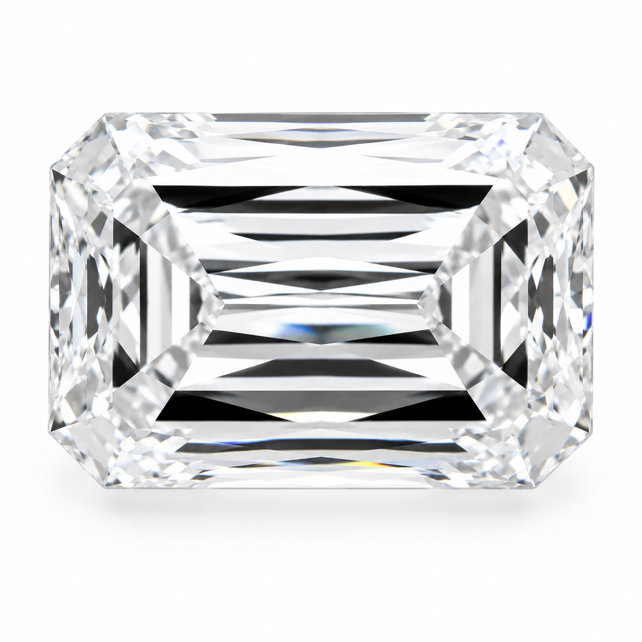 LD-E88056 - 3.77 Carat Criss Radiant White Lab Grown Diamond F Color VVS2 Clarity IGI Certificate #810622398
