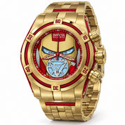 Invicta AS IS - Reserve featuring Ultra rare dials Men's Watch - 53mm, Red, Gold (50737)