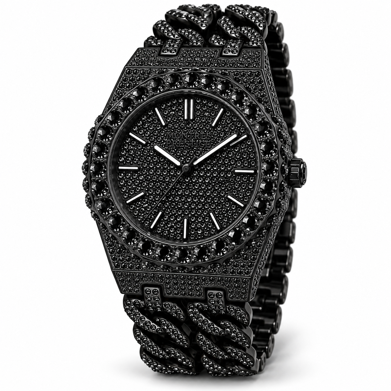 Montres Prestige Montres Prestige Men's Watch - 42mm, Black (MPW-0392)