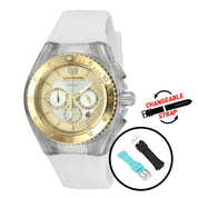 TechnoMarine Cruise Pearl Women's Watch - 40mm, White (TM-116002)