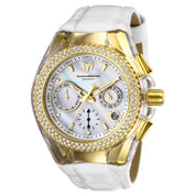 TechnoMarine Cruise Valentine Women's Watch - 40mm, White, Black with Interchangeable Strap (TM-117046)