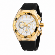 TechnoMarine Cruise California Men's Watch w/ Mother of Pearl Dial - 46.65mm, Black (TM-120022)