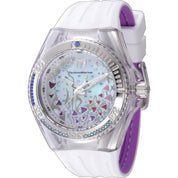 TechnoMarine Cruise Dream Women's Watch w/ Mother of Pearl Dial - 40mm. Purple. White (TM-125003)