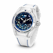 TechnoMarine Cruise Dream Unisex Watch w/ Mother of Pearl Dial - 40mm. White. Blue (TM-125007)