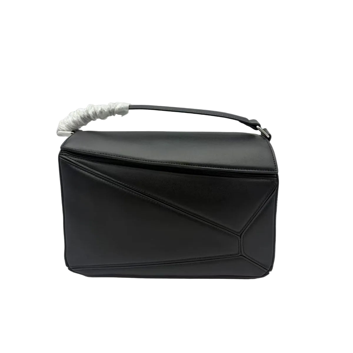 Technomarine Folded Muse Handbag - Black (TM-WBAG-001)