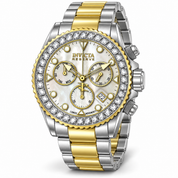 Invicta Reserve Grand Diver Swiss Ronda Z60 Caliber Men's Watch w/ Mother of Pearl Dial - 48mm, Gold, Steel (51630)