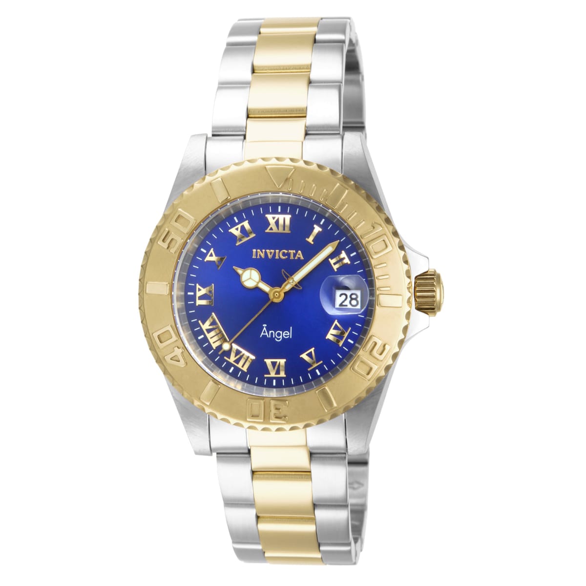 Invicta Angel Aureborne Swiss Ronda 515 Caliber Women's Watch - 40mm, Steel, Gold (ZG-14363)