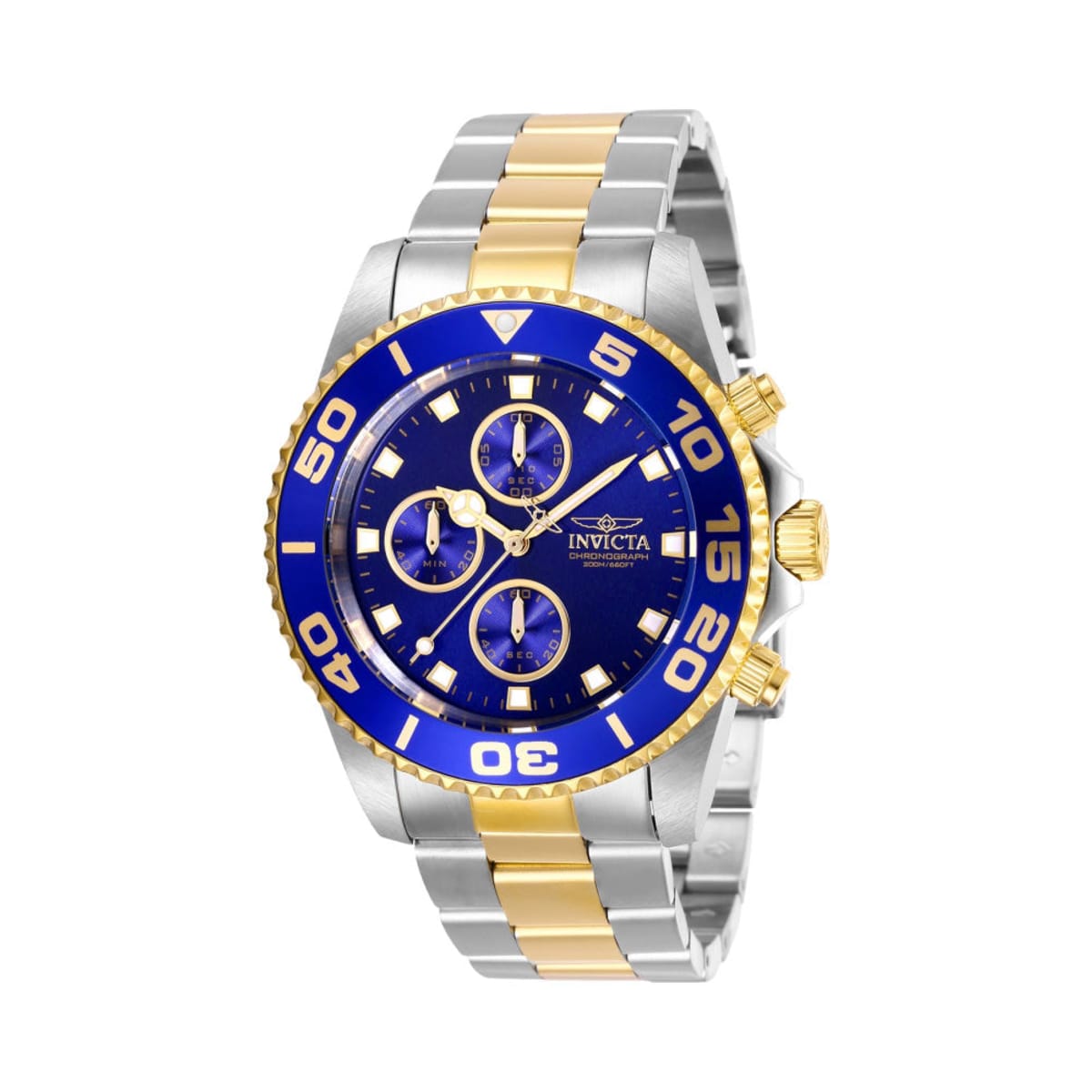 Invicta Connection Men's Watch - 43mm. Steel. Gold (ZG-28692)