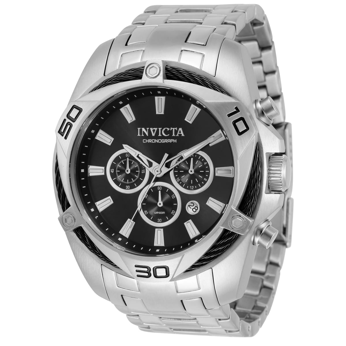 Invicta Bolt Tensora Men's Watch - 50mm, Steel (ZG-32372)