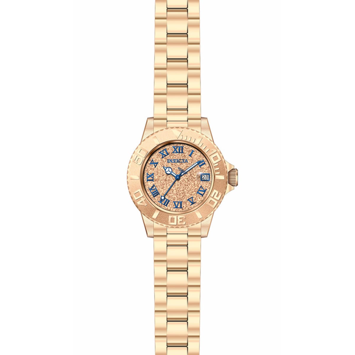 Invicta Angel Swiss Ronda 505 Caliber Women's Watch - 34mm, Rose Gold (ZG-33361)