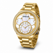 Invicta Wildflower Women's Watch w/ Mother of Pearl Dial - 35mm, Gold (ZG-46754)