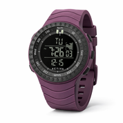 Activa X Invicta Digital Men's Watch - 53mm. Dark Purple (ACW1237-008)