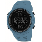 Activa X Invicta Digital Men's Watch - 50mm. Light Blue (ACW1915-002)