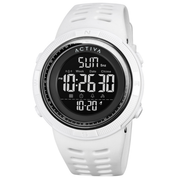 Activa X Invicta Digital Men's Watch - 50mm. White (ACW1915-007)