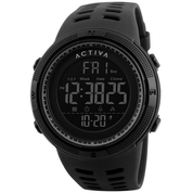Activa X Invicta Digital Men's Watch - 50mm. Black (ACW1915-008)