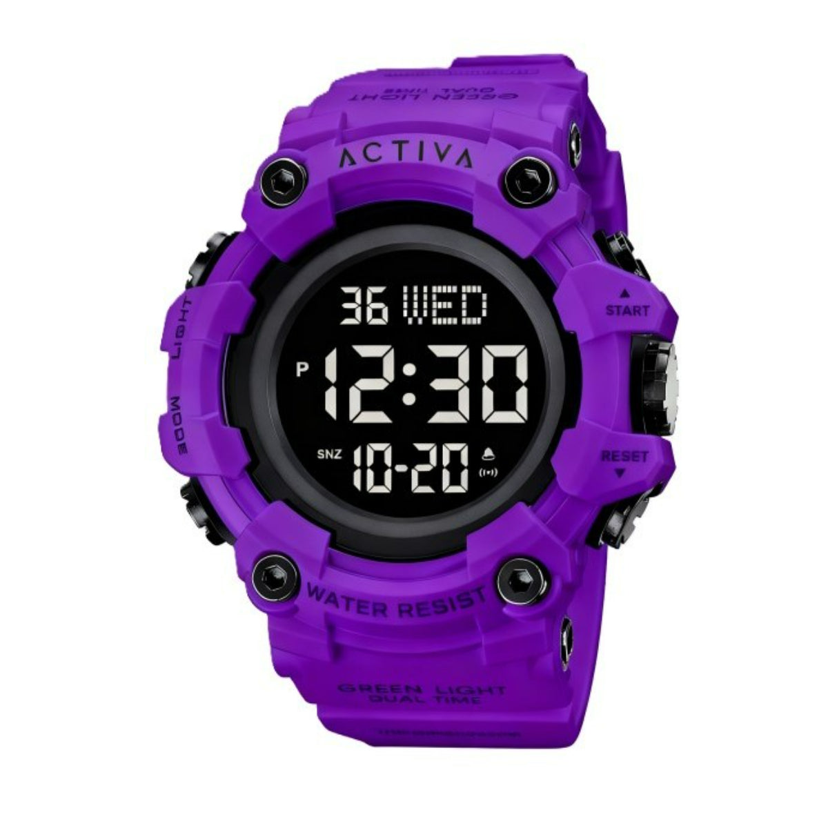 Activa Kadron X Invicta Digital Men's Watch - 53mm. Purple (ACW1968-012)