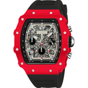 Activa Fury X Invicta Men's Watch w/ Skeleton Dial - 44.3mm, Black (ACW2305-020)