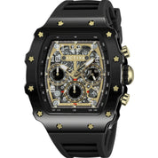 Activa Fury X Invicta Men's Watch w/ Skeleton Dial - 44.3mm, Black (ACW2305-026)