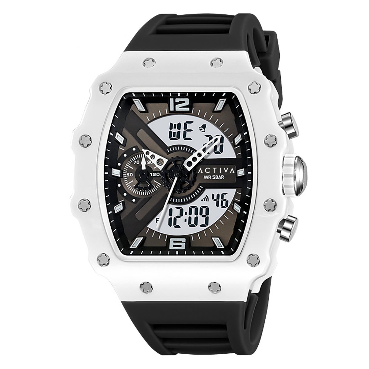 Activa X Invicta Men's Digital Watch - 44.3mm, Black (ACW2398-002)