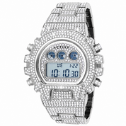 Activa Soluna X Invicta Digital Men's Watch - 51mm. Silver (ACW4019-002)