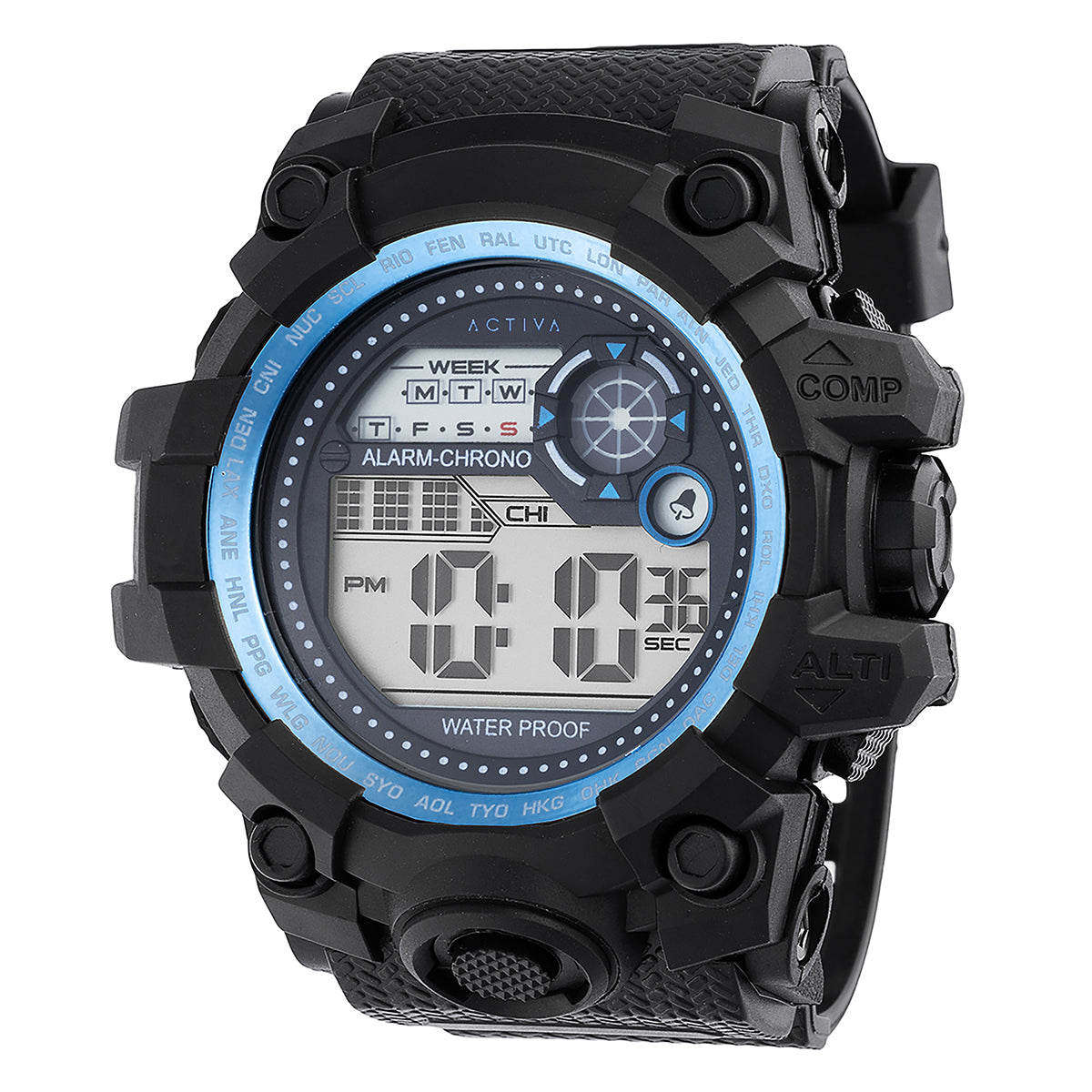 Activa X Invicta Men's Watch - 52mm. Black (ACW430-003)