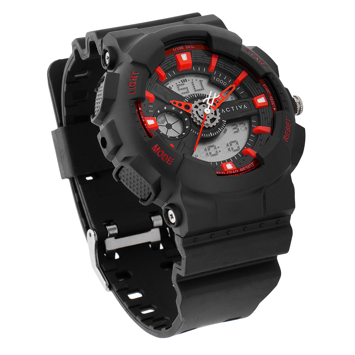 Activa Pixel X Invicta Digital Men's Watch - 50mm. Black (ACW498-001)
