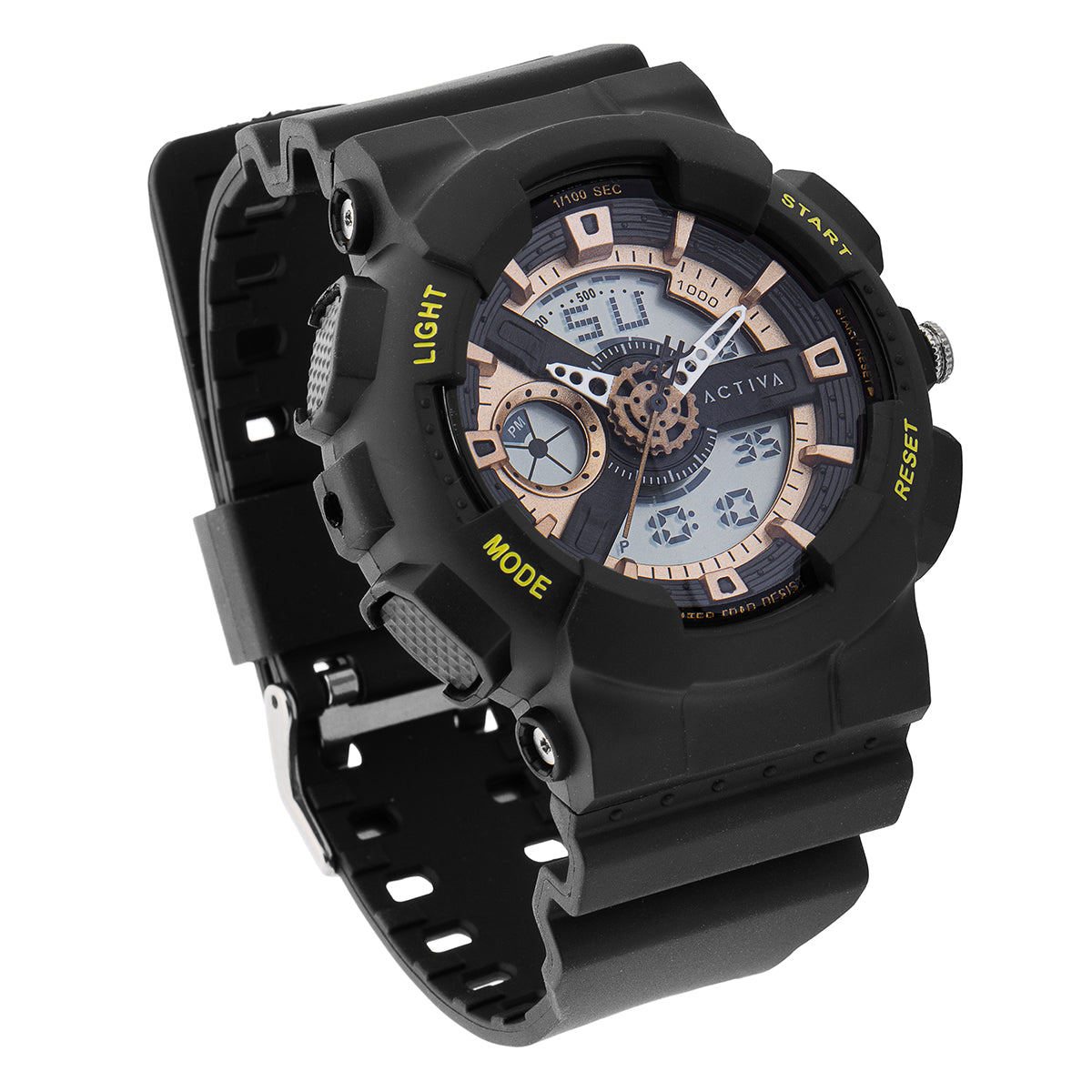Activa Pixel X Invicta Digital Men's Watch - 50mm. Black (ACW498-003)