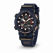 Activa X Invicta Digital Men's Watch - 52mm. Blue (ACW8038-002)