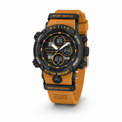 Activa X Invicta Digital Men's Watch - 52mm. Orange (ACW8038-006)