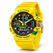 Open Box Activa Vord X Invicta Digital Men's Watch - 49mm. Yellow (AIC-ACW8043-005)