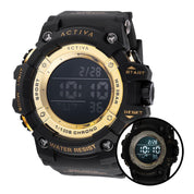 Activa Sync X Invicta Men's Digital Watch - 50mm. Black (ACW8046-003)