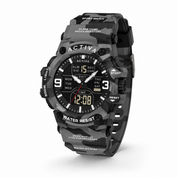 Activa Vulkor X Invicta Digital Men's Watch - 53mm. Camouflage. Grey (ACW8049MC-003)