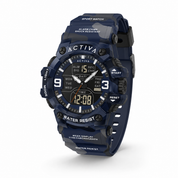 Activa Vulkor X Invicta Digital Men's Watch - 53mm. Camouflage. Blue (ACW8049MC-004)