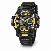 Activa X Invicta Digital Men's Watch - 49mm. Black (ACW8072-002)