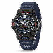 Activa X Invicta Digital Men's Watch - 49mm. Blue (ACW8072-005)