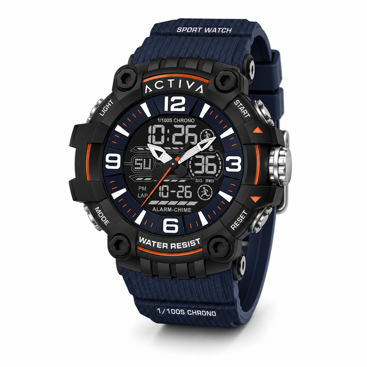 Activa Ardus X Invicta Digital Men's Watch - 58mm. Blue (ACW8089-005)