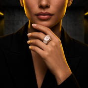 TechnoMarine Tempo Anello Ring Women's Watch w/ Mother of Pearl Dial - 18mm (TM-8926006)